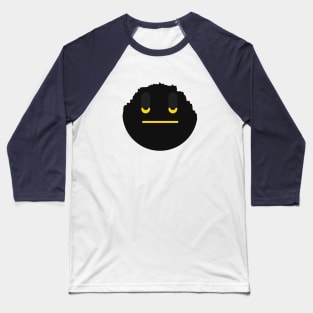 Unhappy emoji Baseball T-Shirt